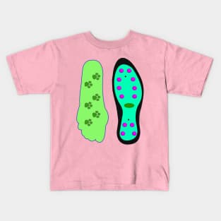 slippers and feet Kids T-Shirt